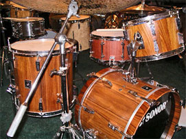 Phonic Rosewood 18, 12, 14 with 13 Brady snare